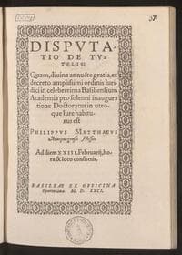 Disputatio de tutelis