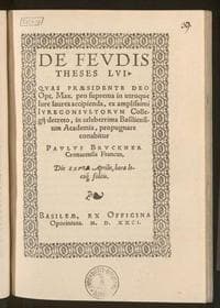 De feudis theses LVI