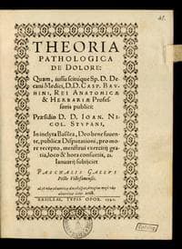 Theoria pathologica de dolore