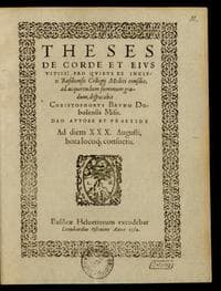 Theses de corde et eius vitiis