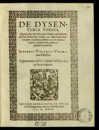 De dysenteria theses