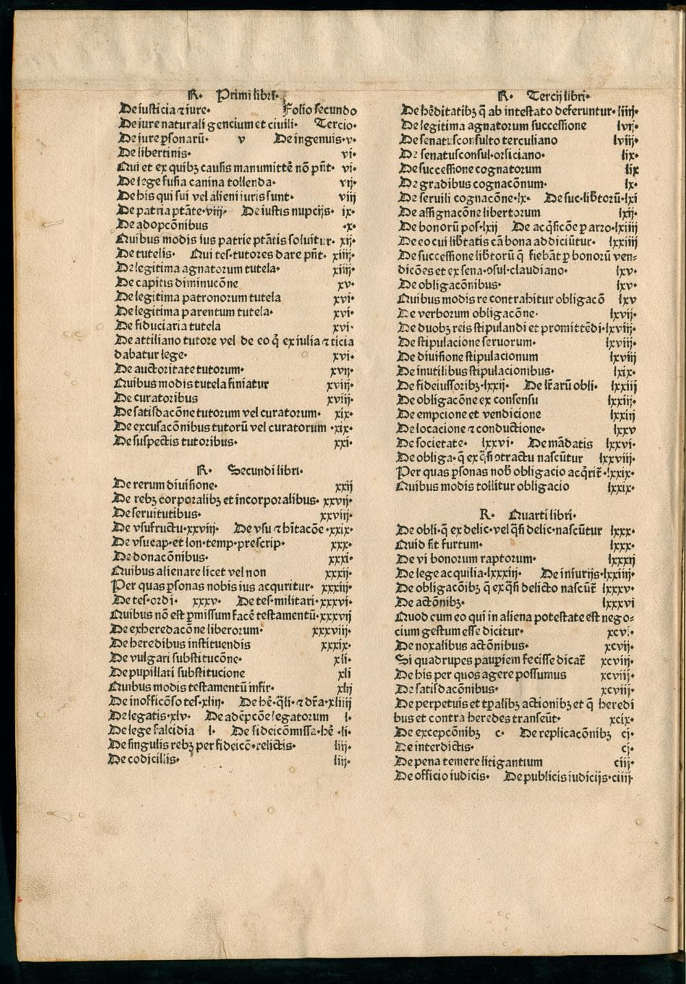 [Iustiniani Institutiones] : ; [mit der Glossa ordinaria des Franciscus Accursius]