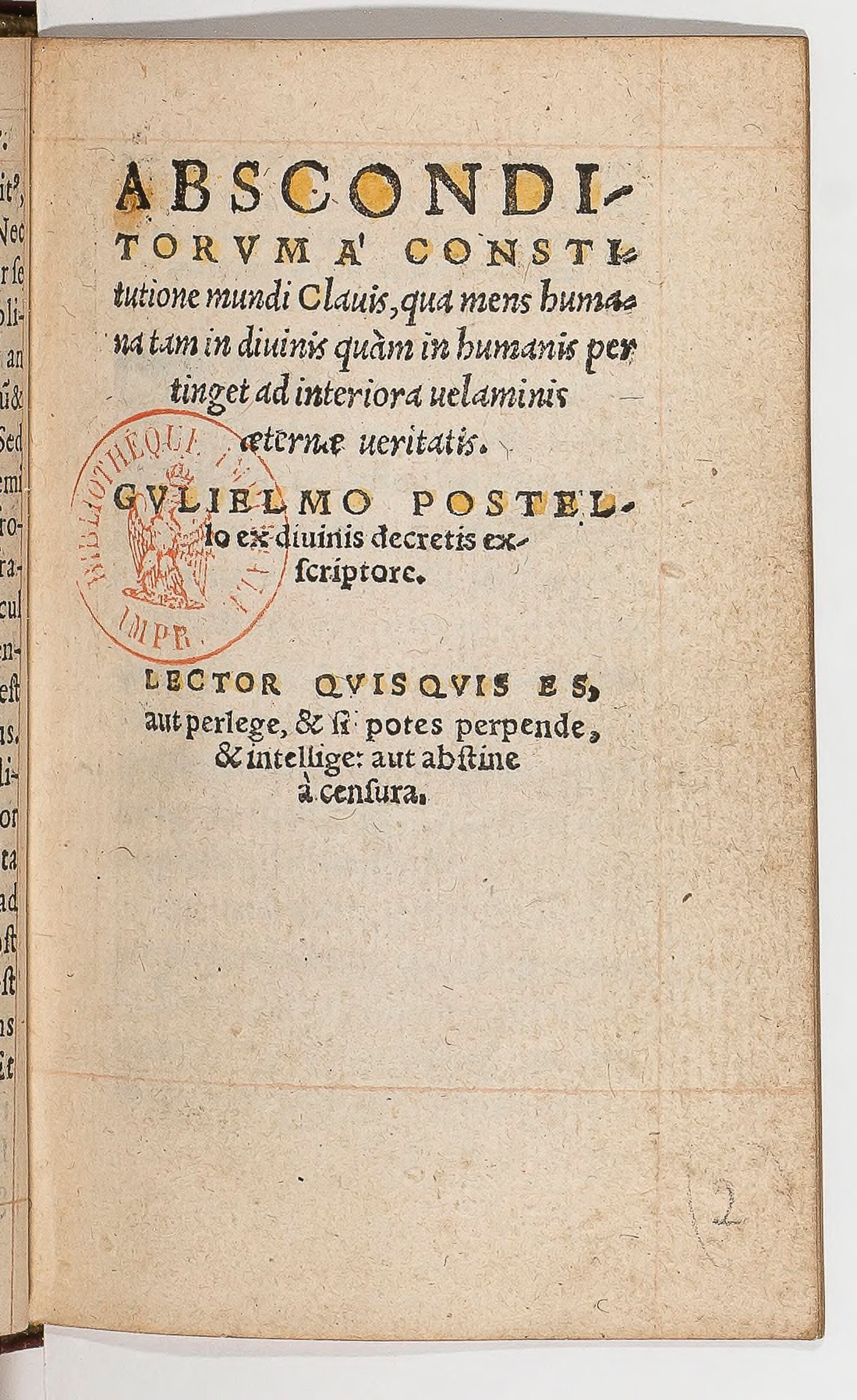 Key to Things Hidden Since the Foundation of the World