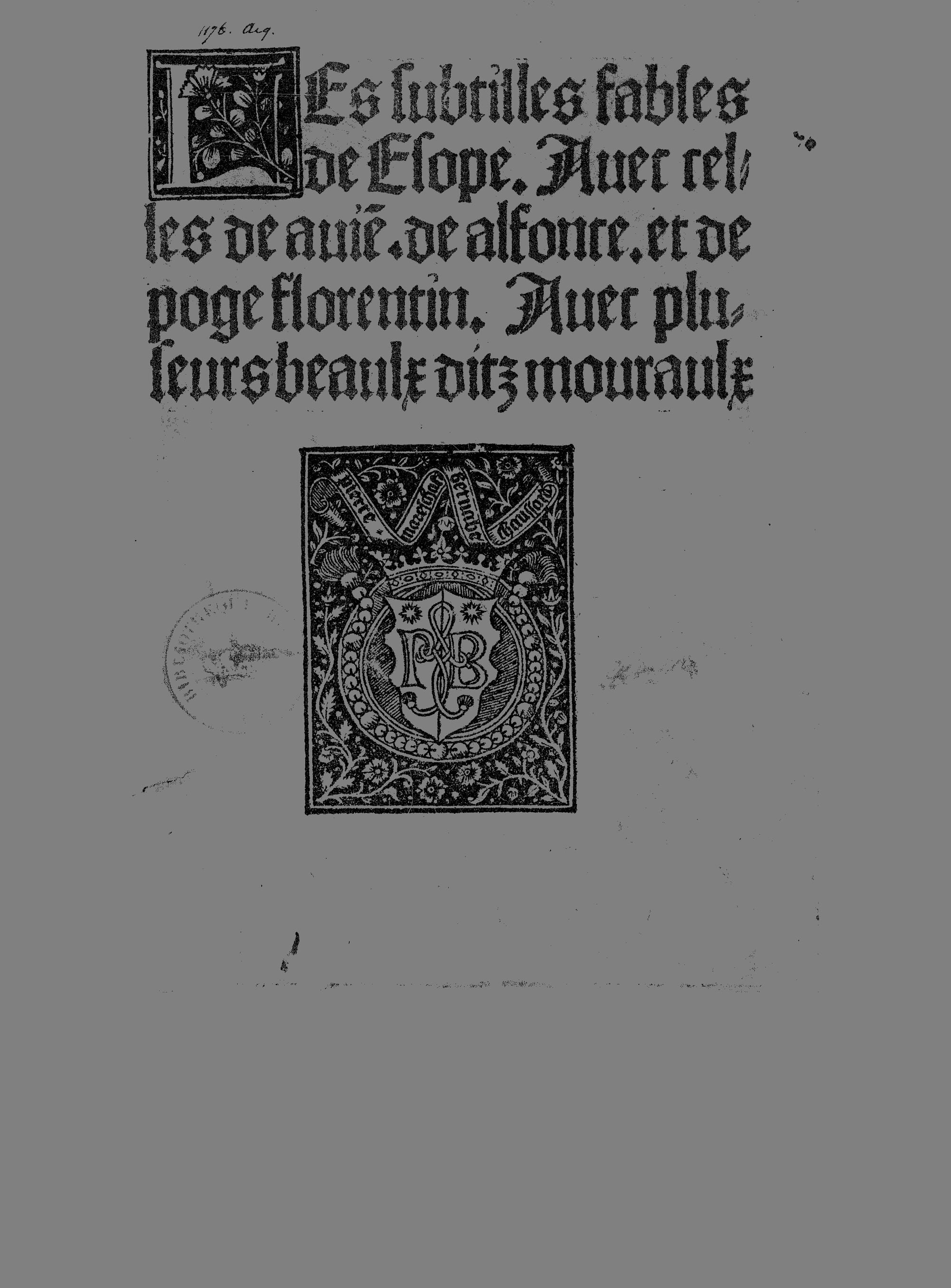 The Subtle Fables of Aesop