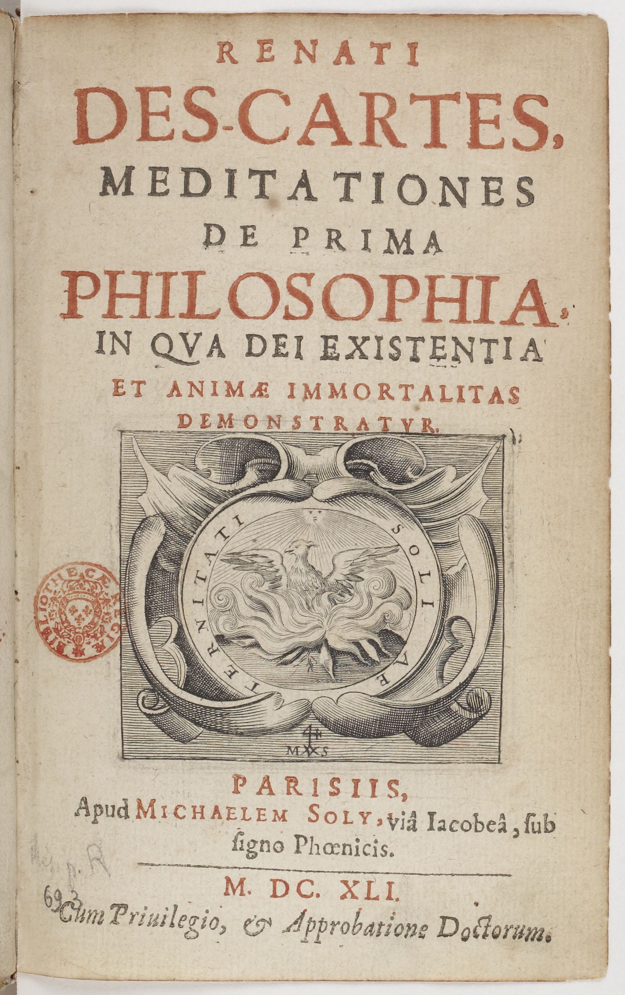 Meditationes de prima philosophia