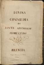 The Divine Comedy with Commentary by Cristoforo Landino