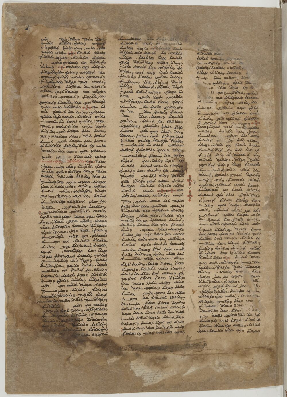 Illuminated Syriac Bible