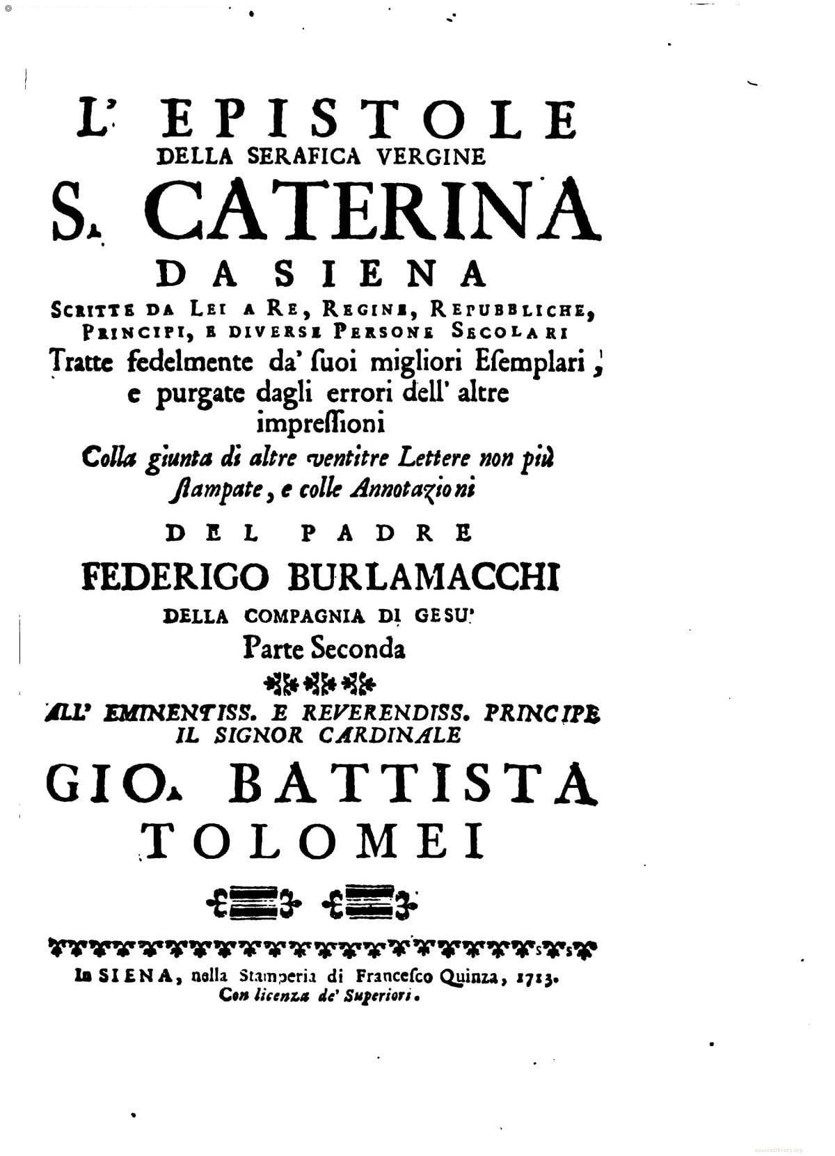 The Works of Saint Catherine of Siena