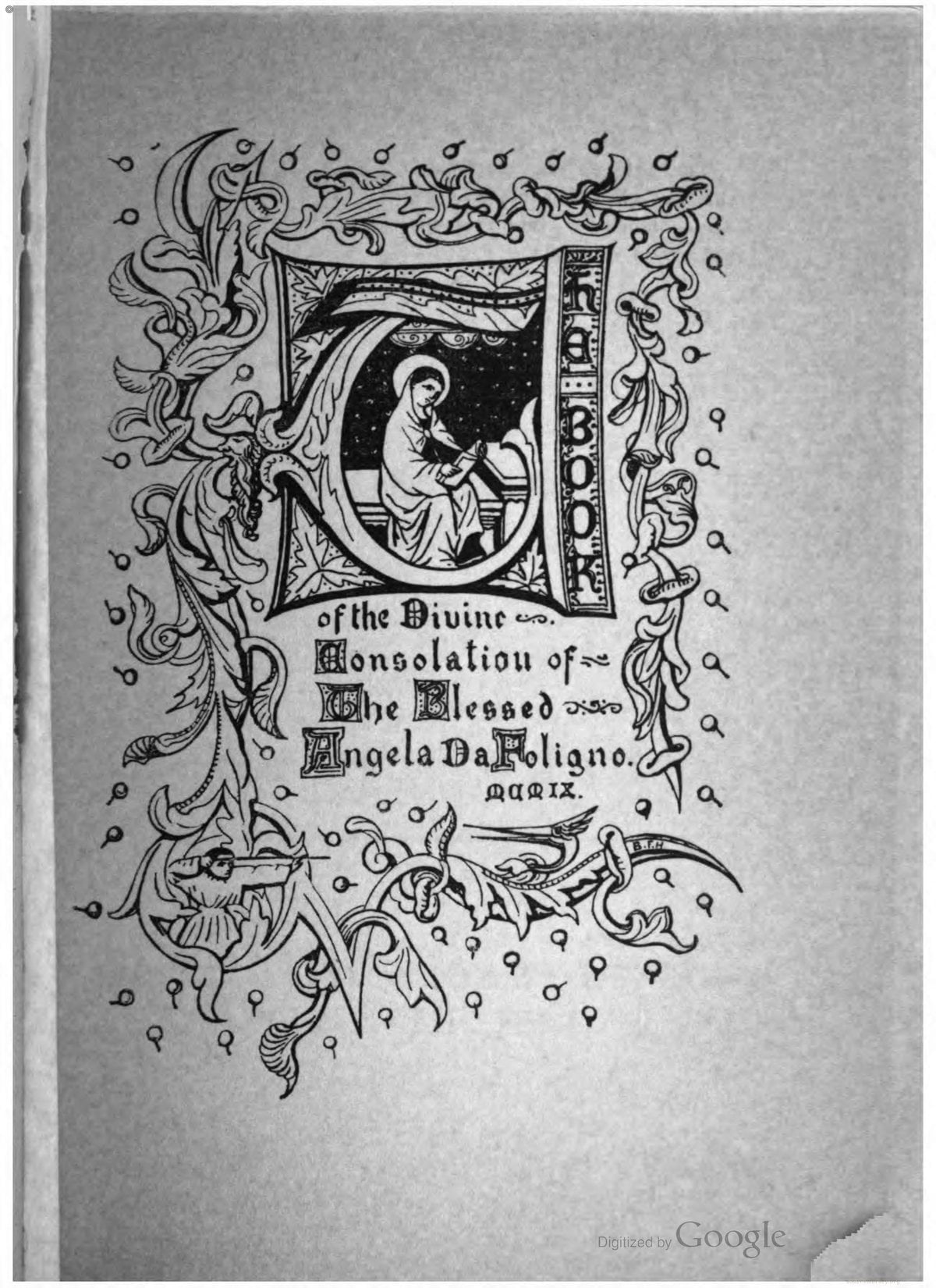 The Book of Divine Consolation of the Blessed Angela of Foligno