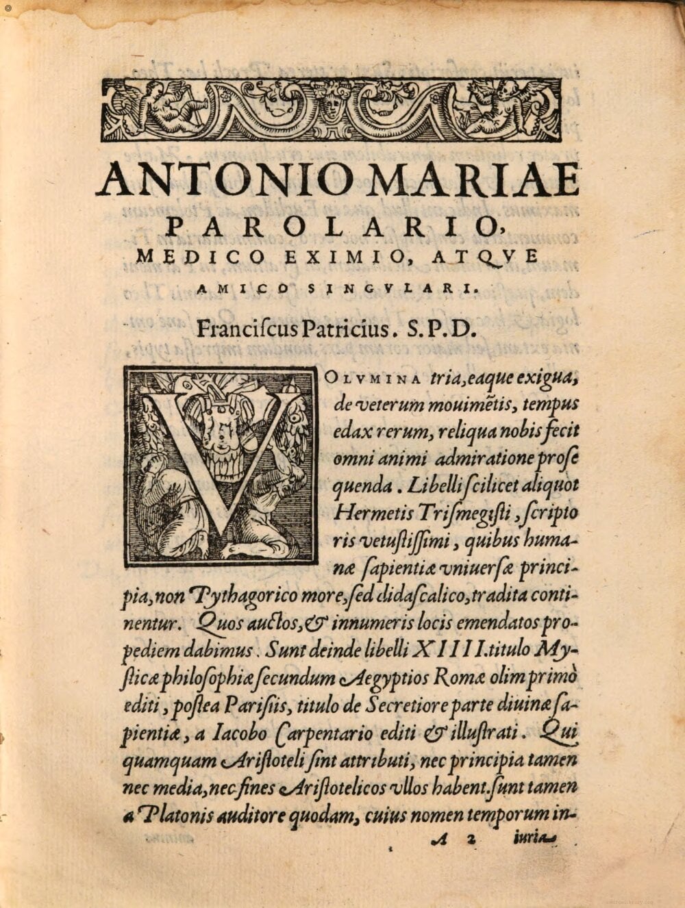 Elements of Theology and Physics