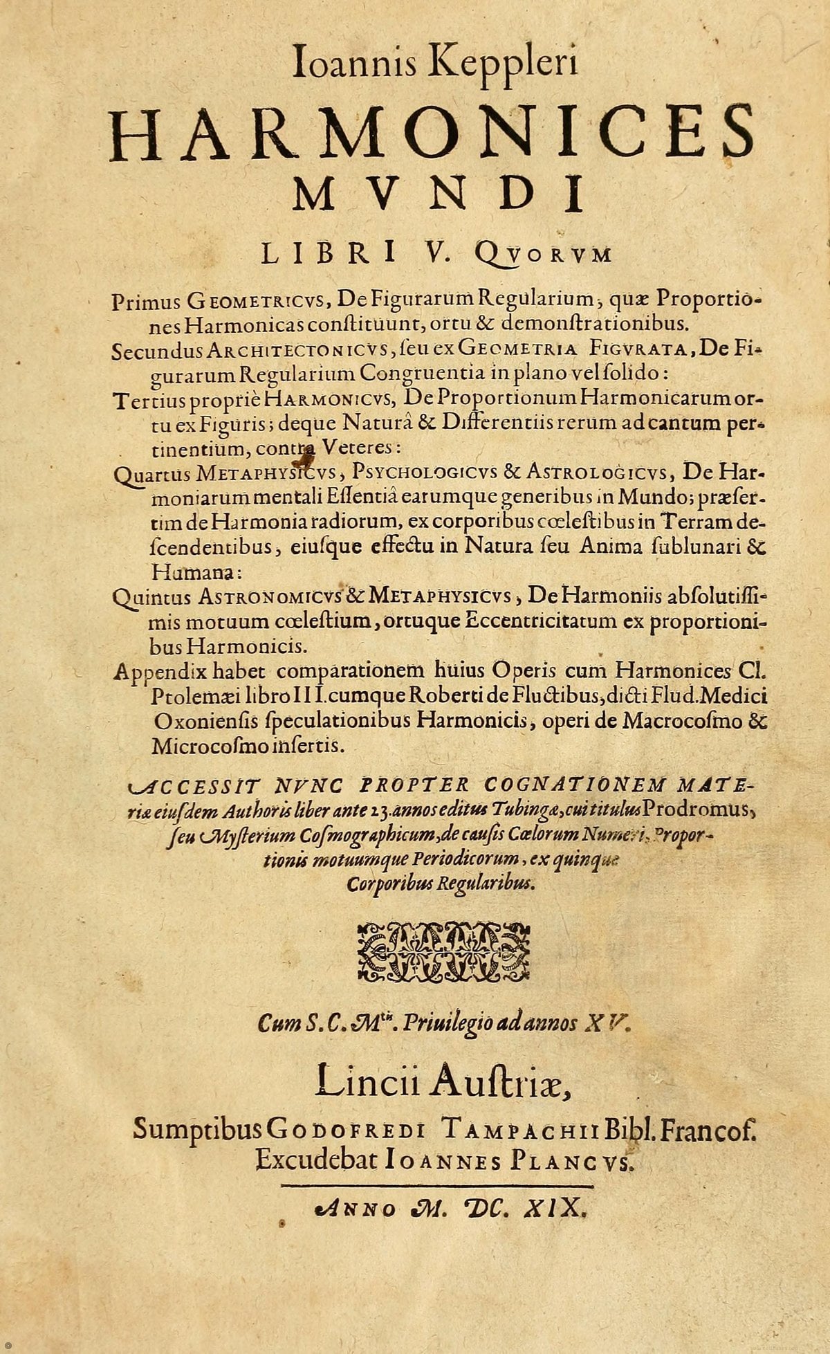 The Harmony of the World