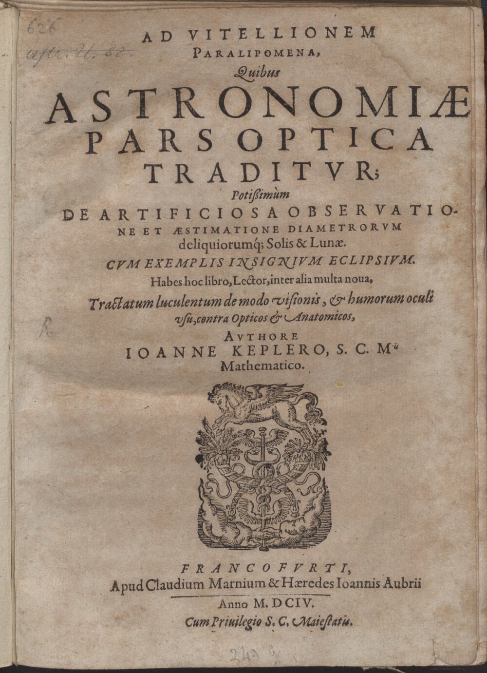 The Optical Part of Astronomy