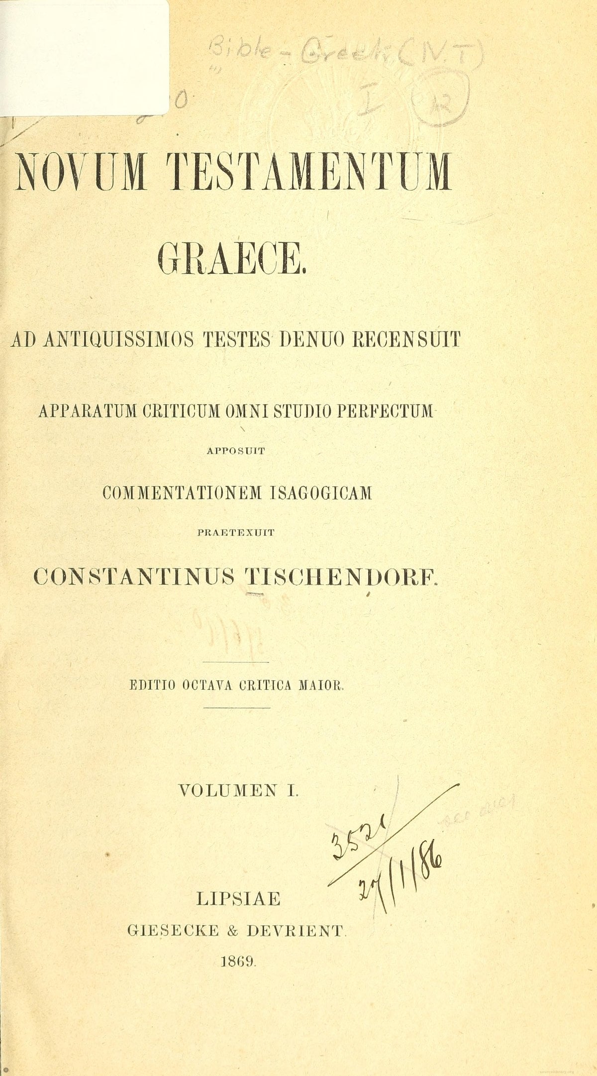 Greek New Testament