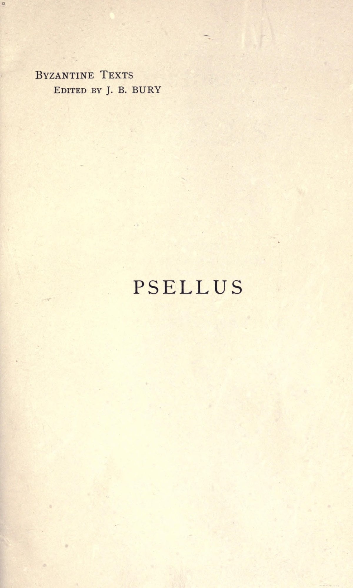 Chronographia (Michael Psellus)