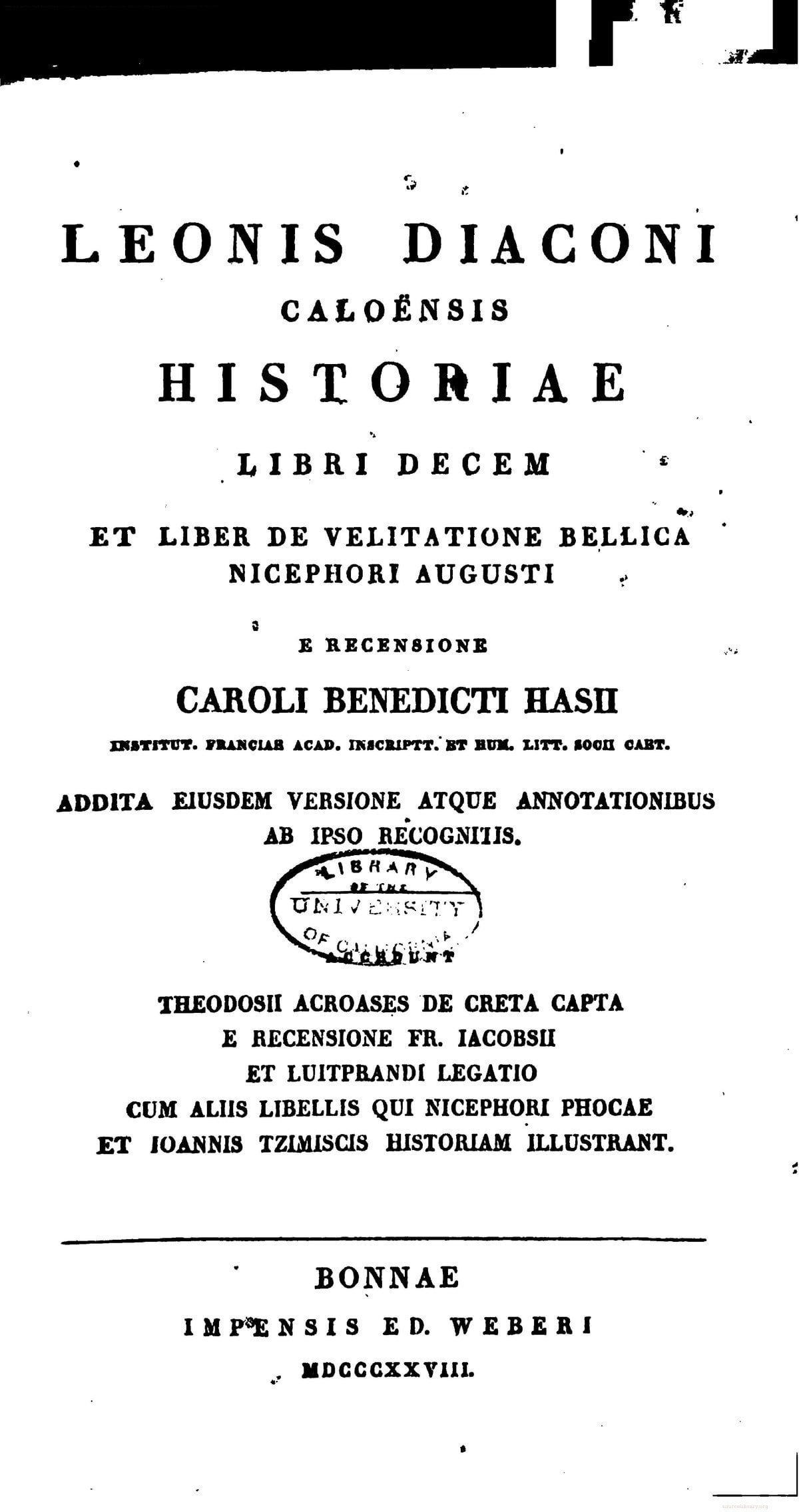 The History of Leo the Deacon