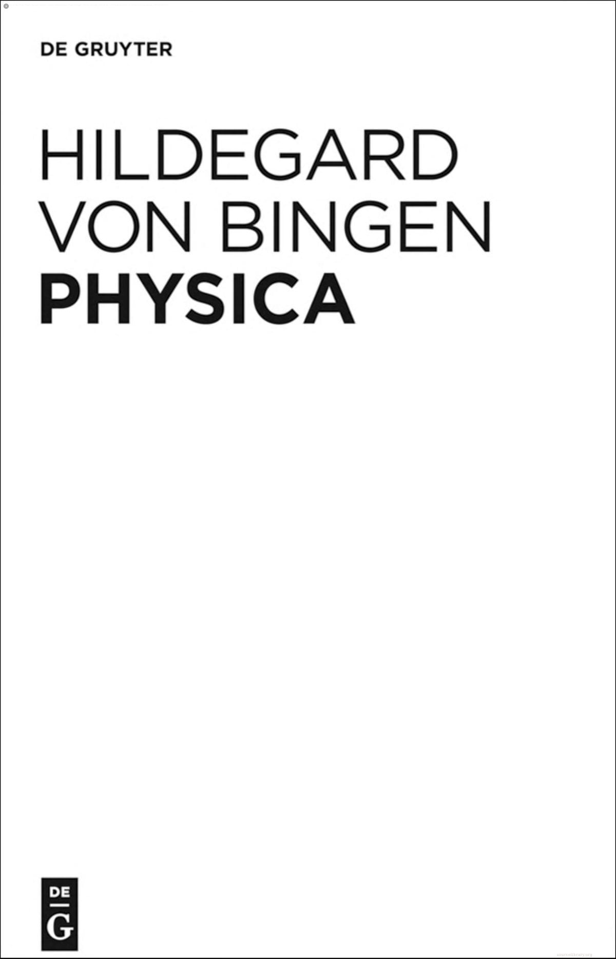 Physica - Hildegard von Bingen