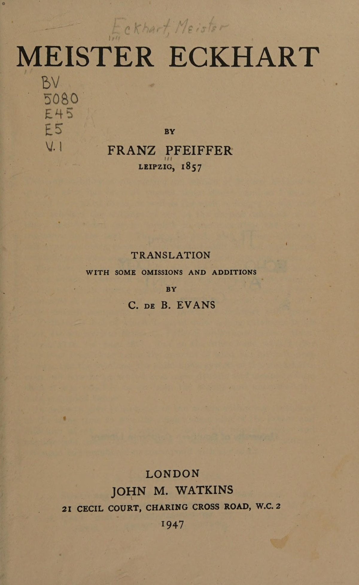 Meister Eckhart - Complete Works