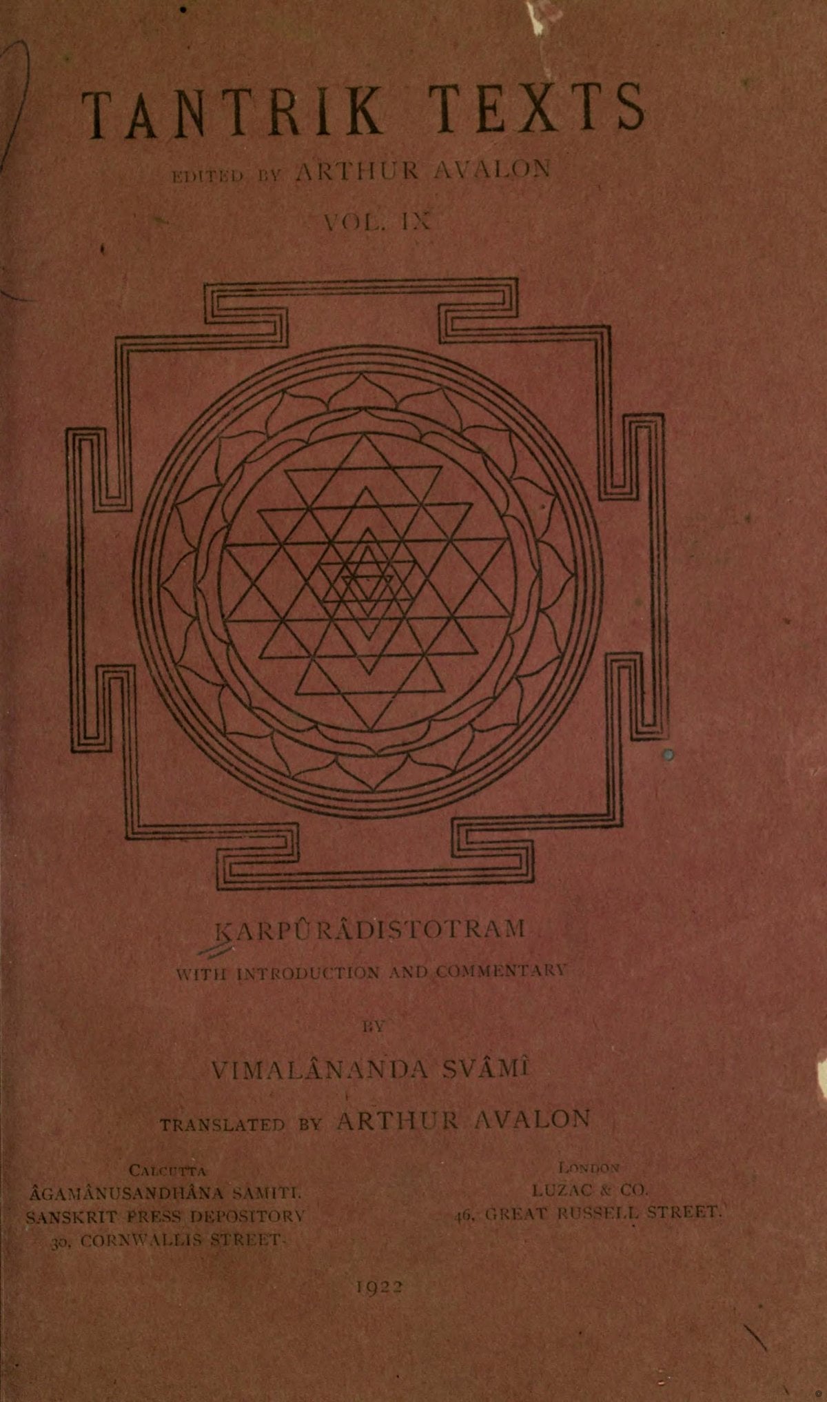 Hymn to Kali (Karpuradi Stotram) with Commentary
