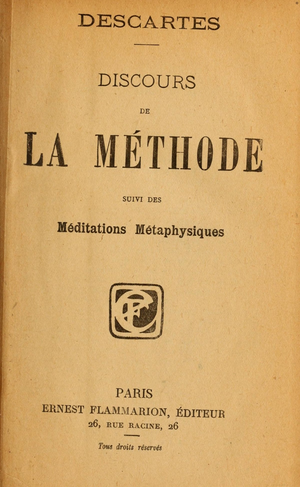 Discourse on the Method and Metaphysical Meditations