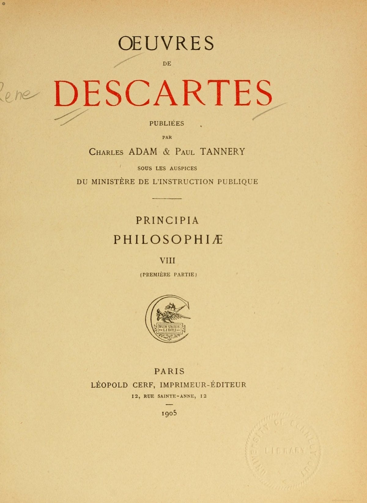 Principles of Philosophy