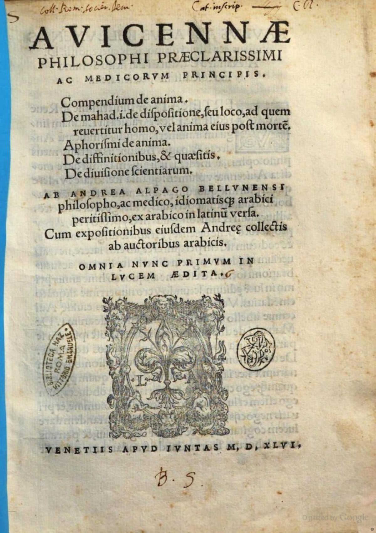 Compendium on the Soul