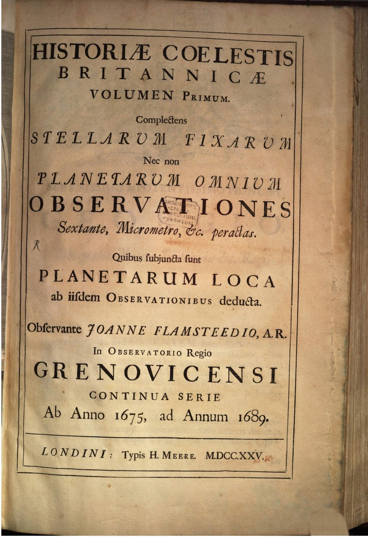 British Celestial History, Vol. 1