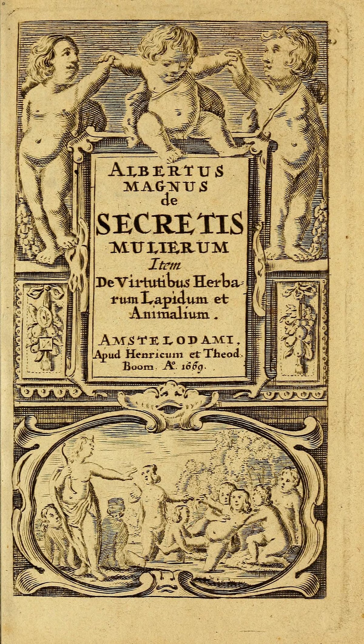 De Secretis Mulierum et Virtutibus Herbarum, Lapidum et Animalium