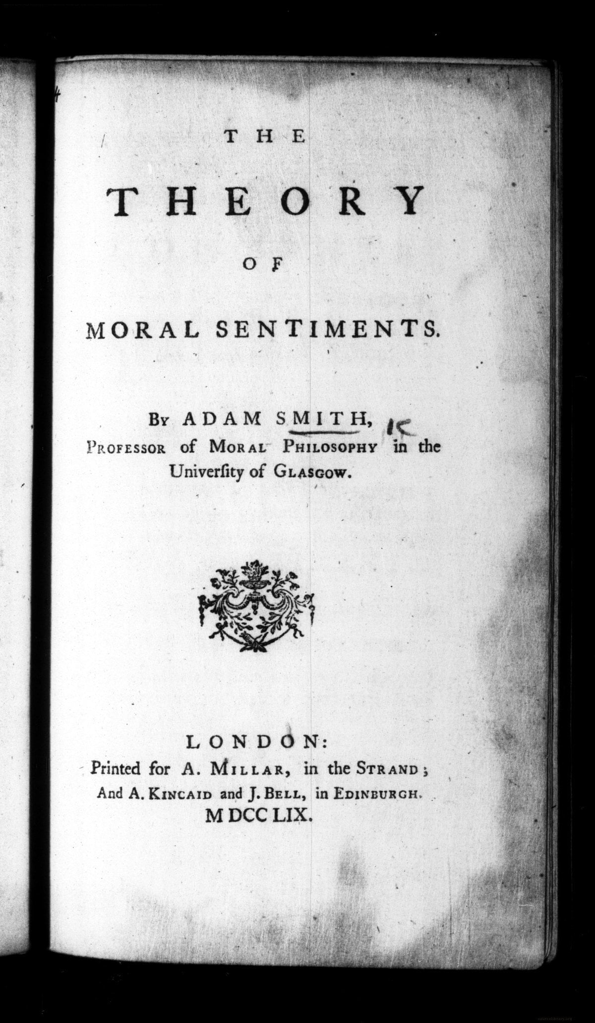 The Theory of Moral Sentiments
