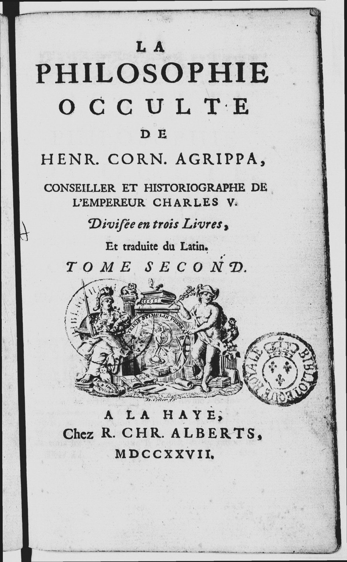 La philosophie occulte (De occulta philosophia) Tome 2