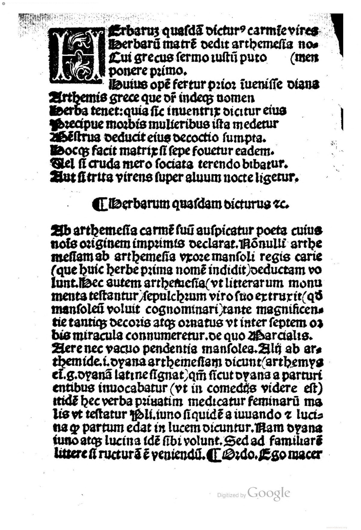 On the Virtues of Herbs