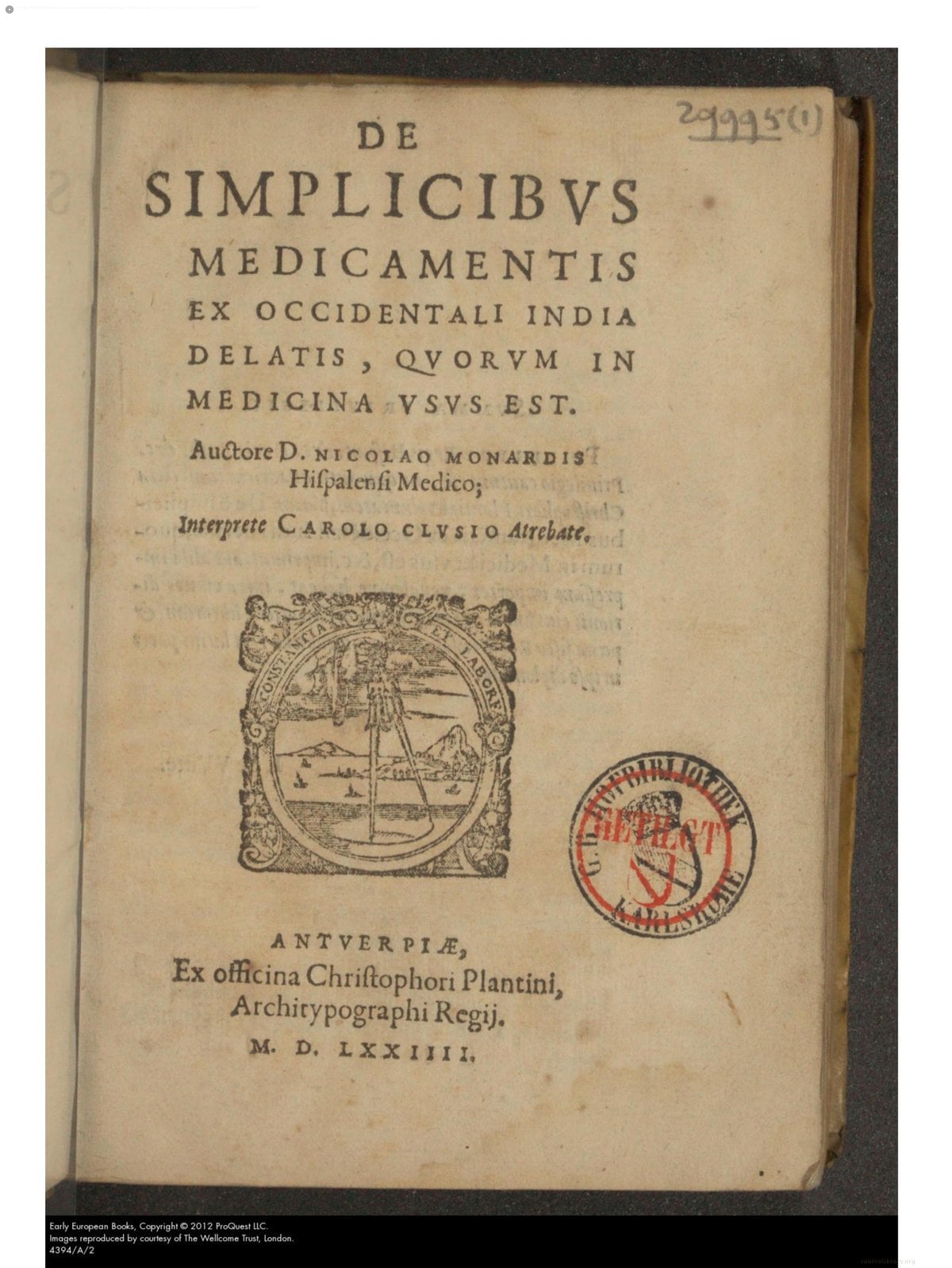 History of Aromatics and Simple Medicines of the Indies