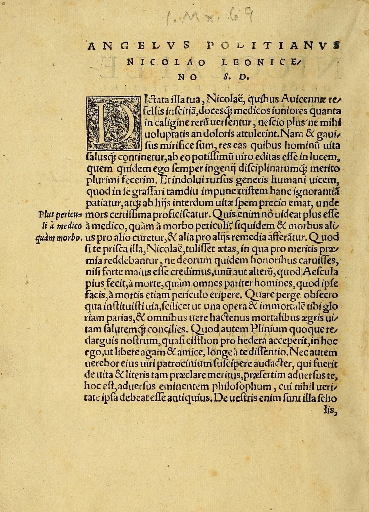 De Plinii et aliorum medicorum erroribus