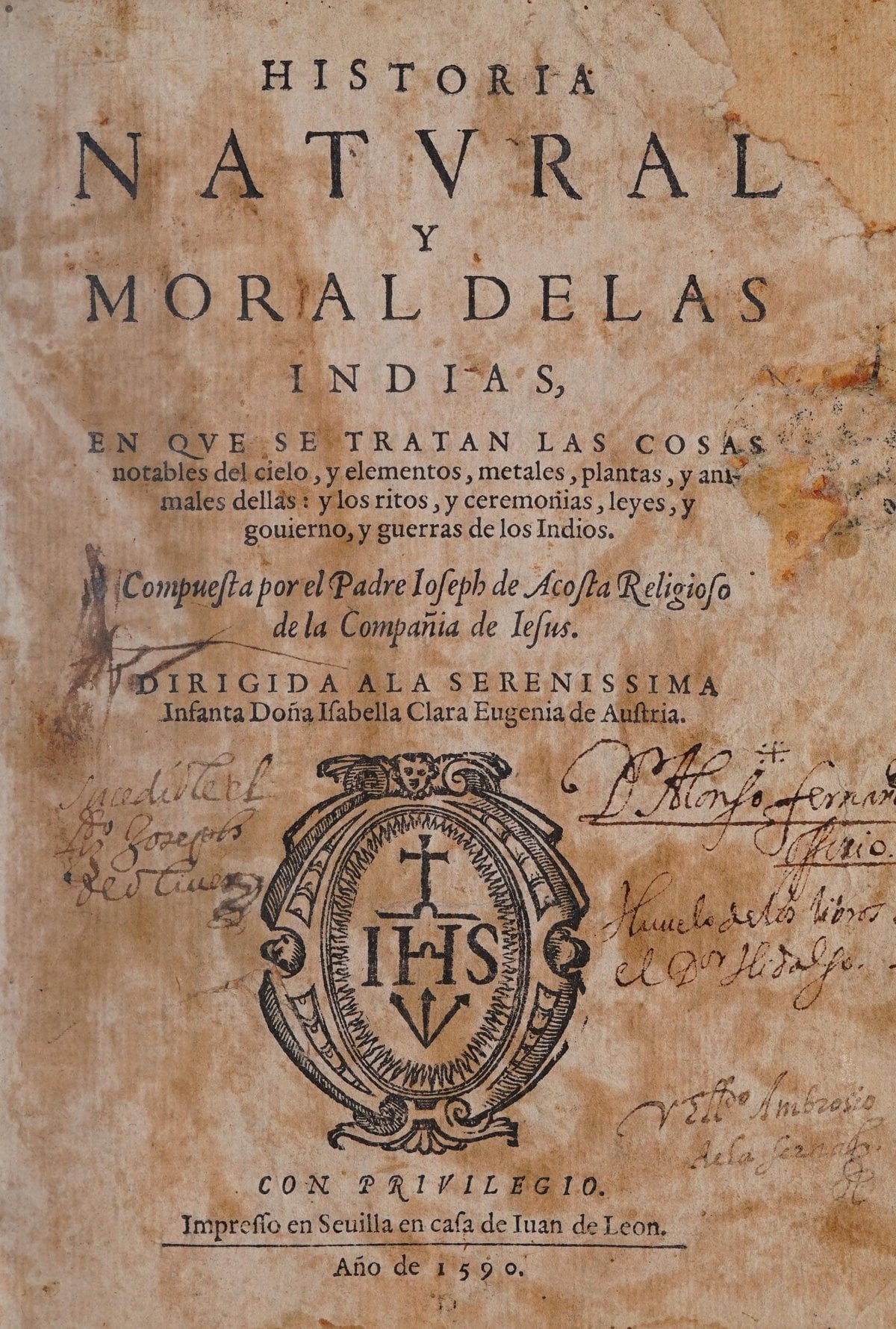 Natural and Moral History of the Indies