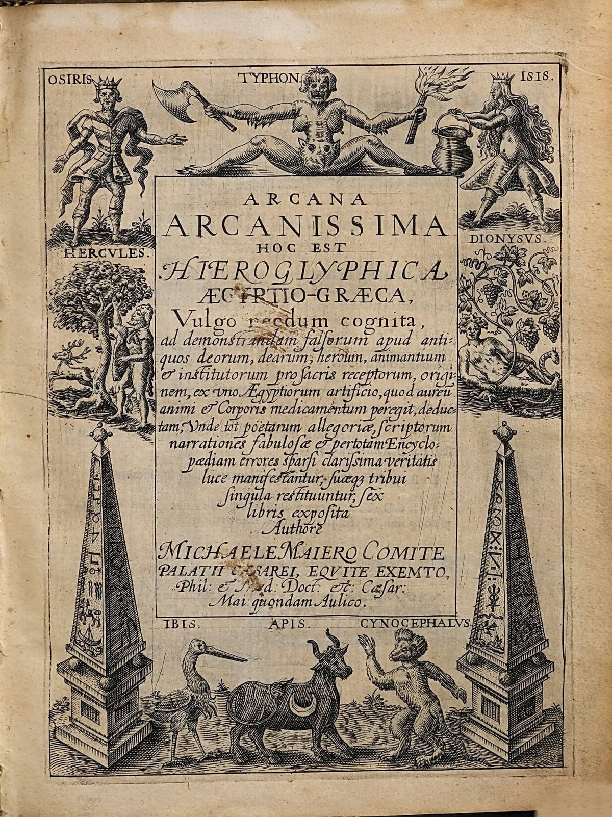 Arcana Arcanissima Hieroglyphica Aegyptio-Graeca