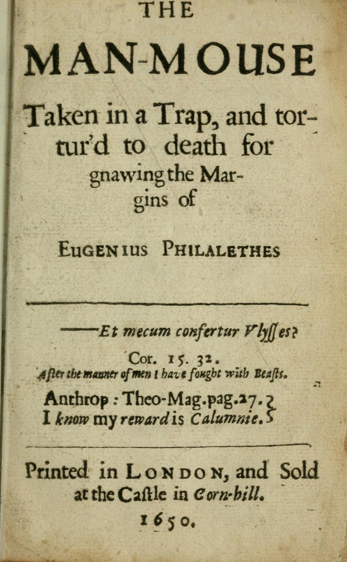 Magia Adamica, or The Antiquitie of Magic