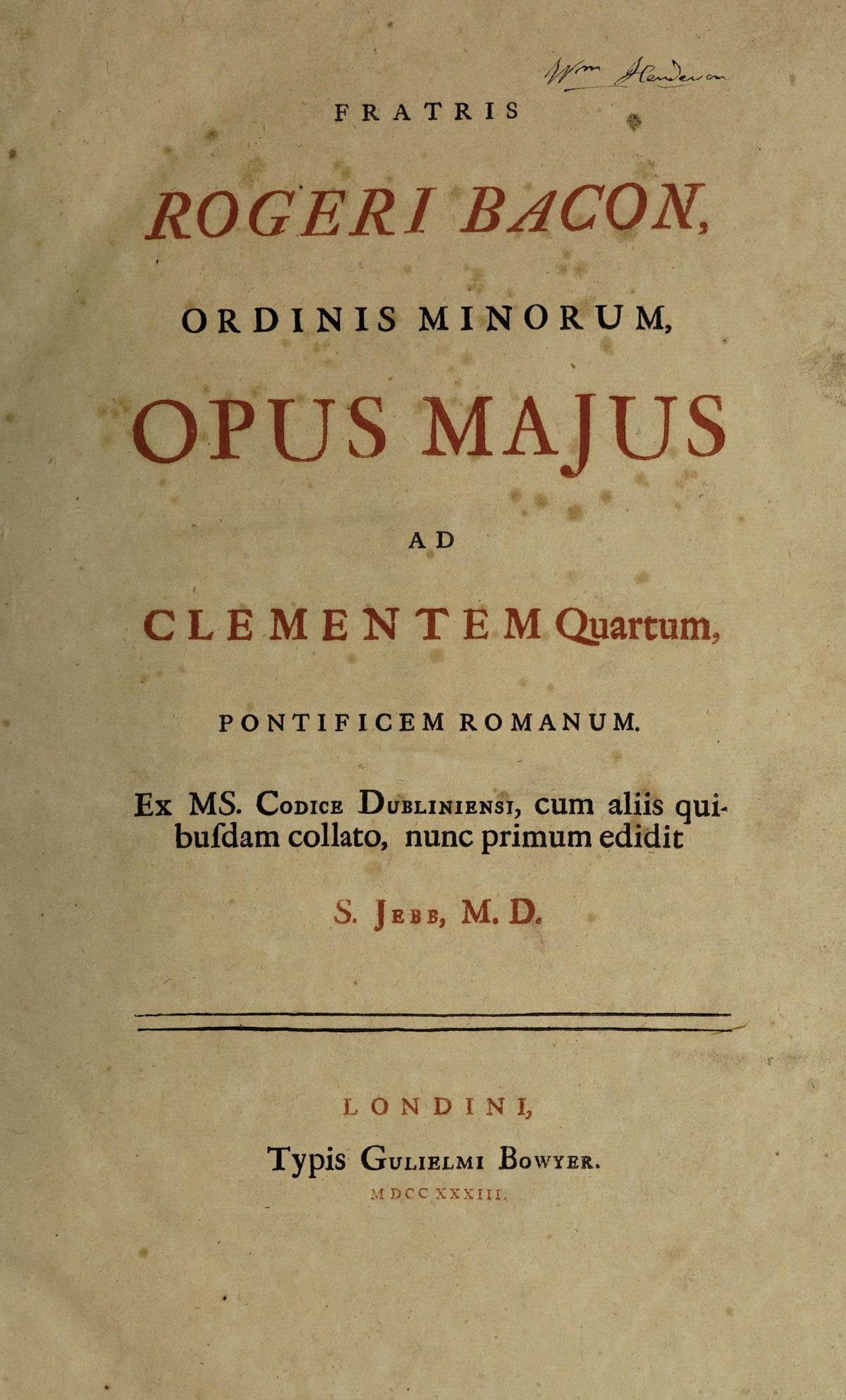 Opus Majus
