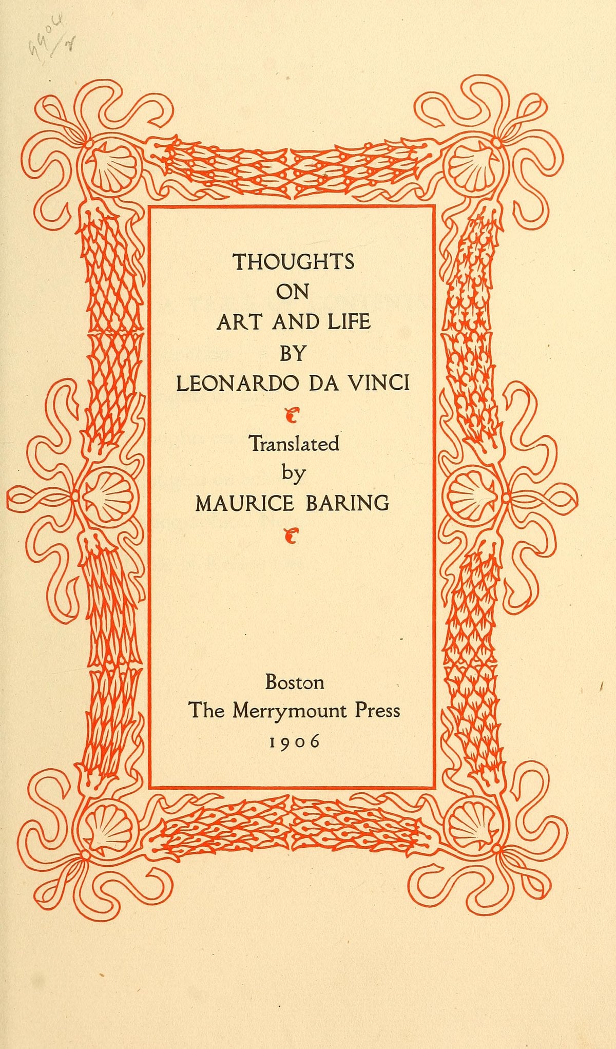 Thoughts on Art and Life