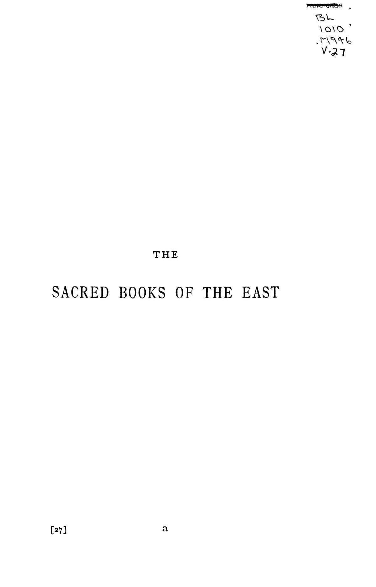 The Sacred Books of China: Li Ki, Part 1 (SBE Vol. 27)