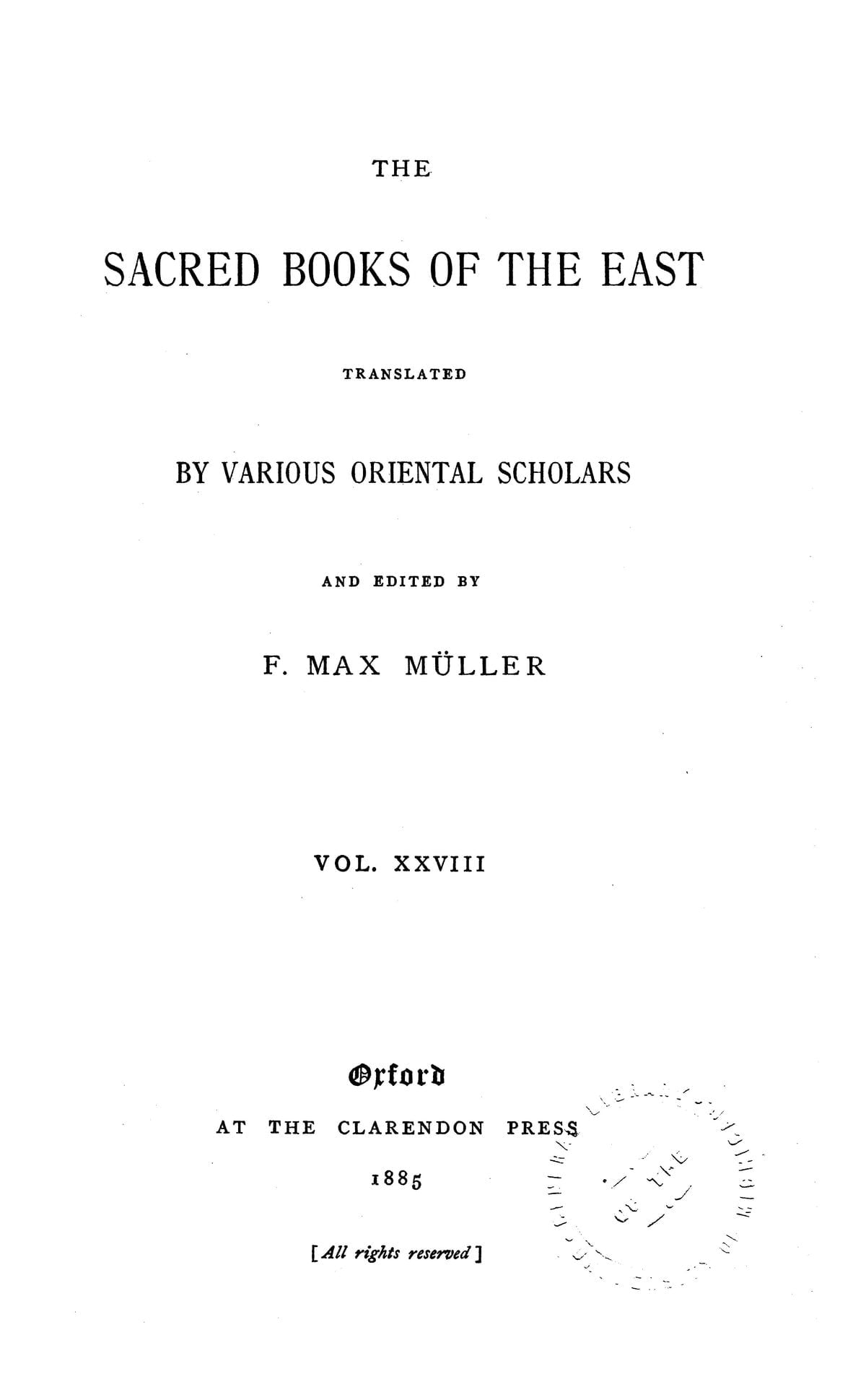 The Sacred Books of China: Li Ki, Part 2 (SBE Vol. 28)