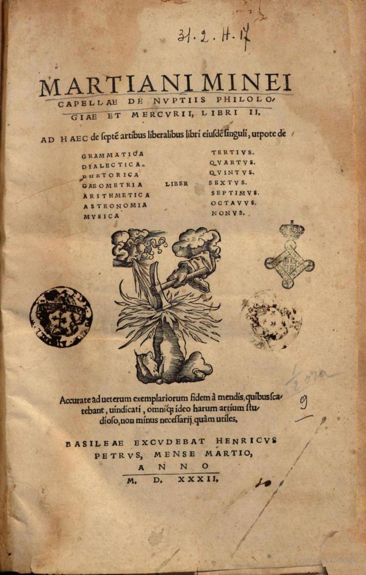 On the Marriage of Philology and Mercury