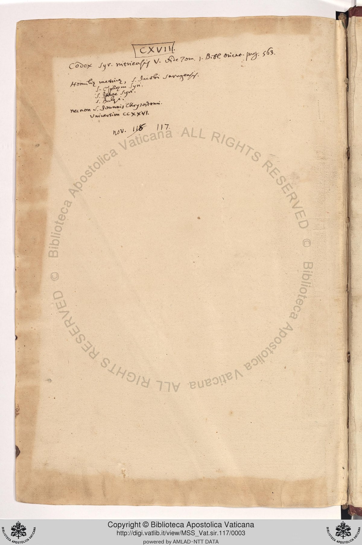 Anthology of Metrical Discourses and Homilies