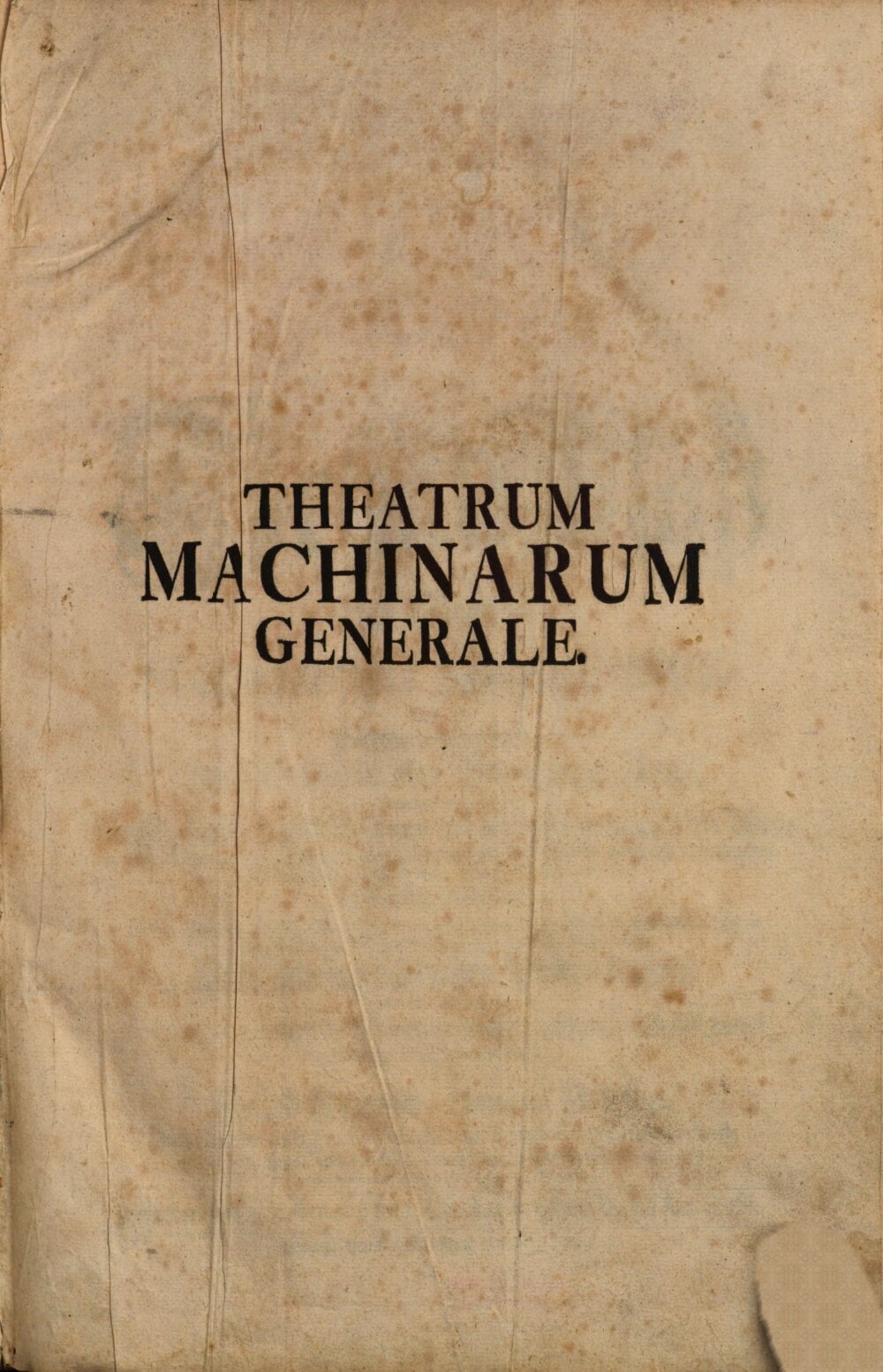 General Theater of Machines