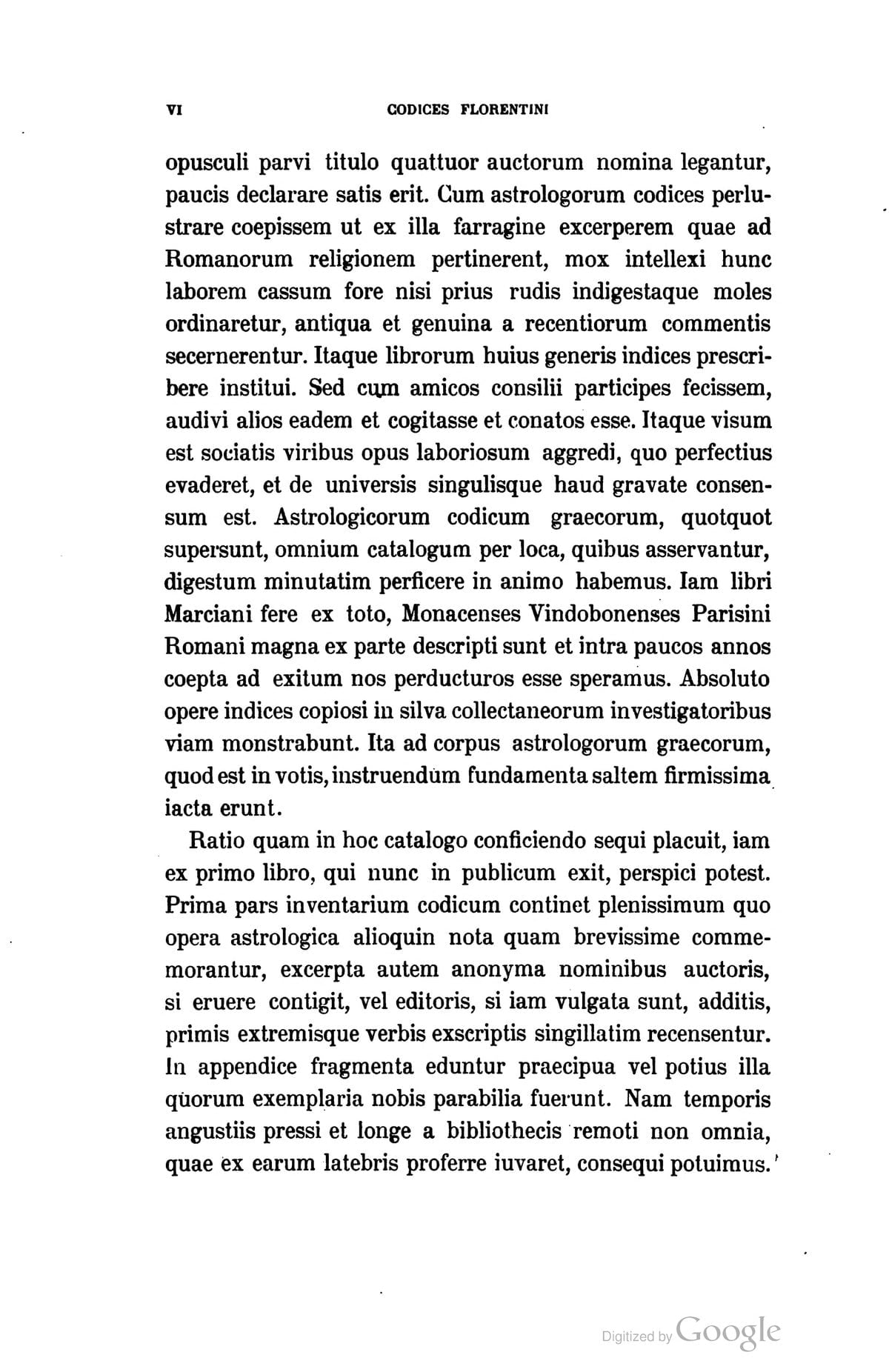 Catalogue of Greek Astrological Manuscripts, Volume 1