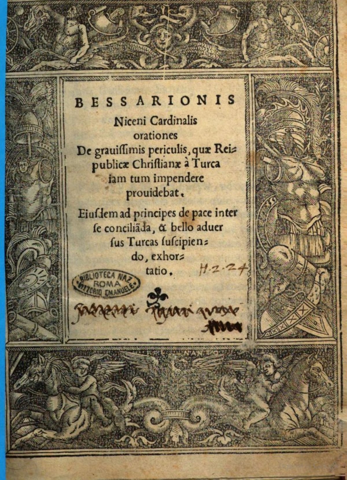 Orations Against the Turks