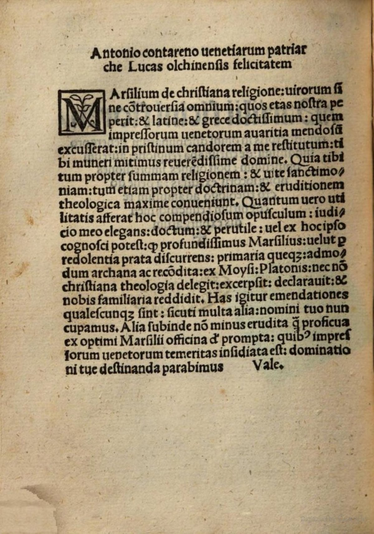 On the Christian Religion