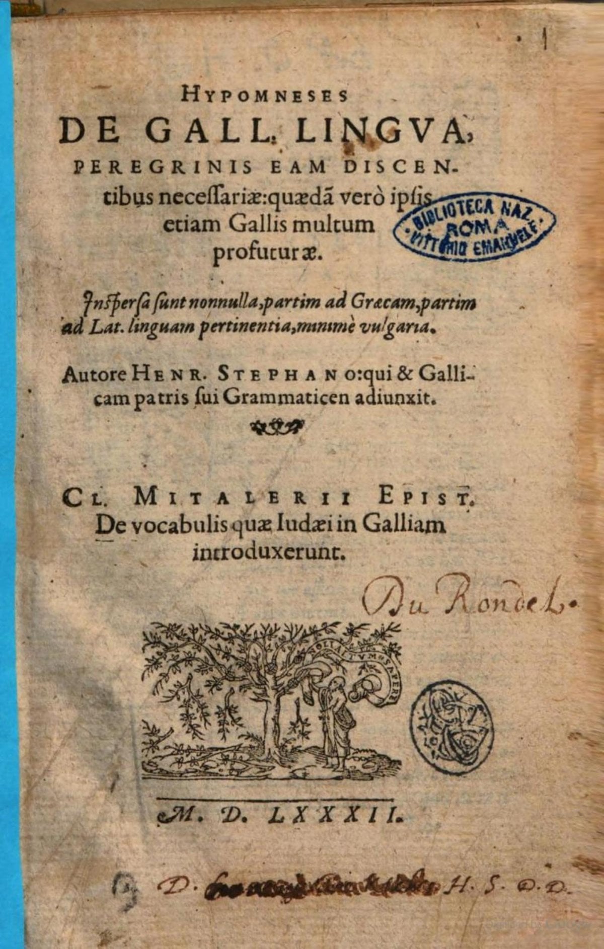 Notes on the French Language