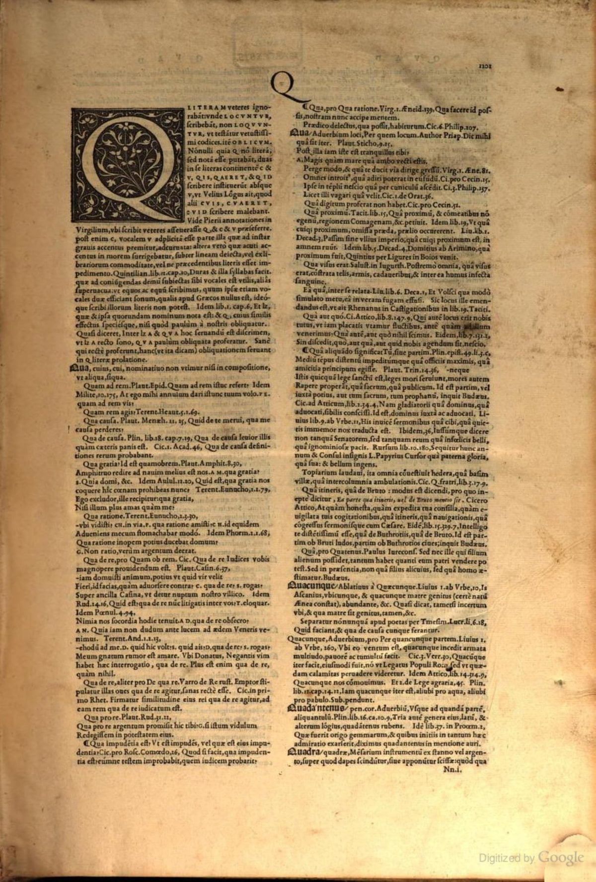 Thesaurus of the Latin Language