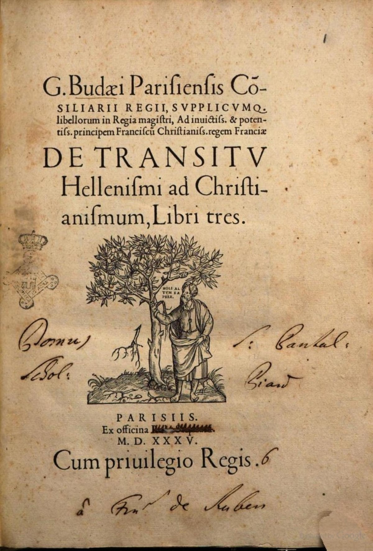 On the Transition from Hellenism to Christianity