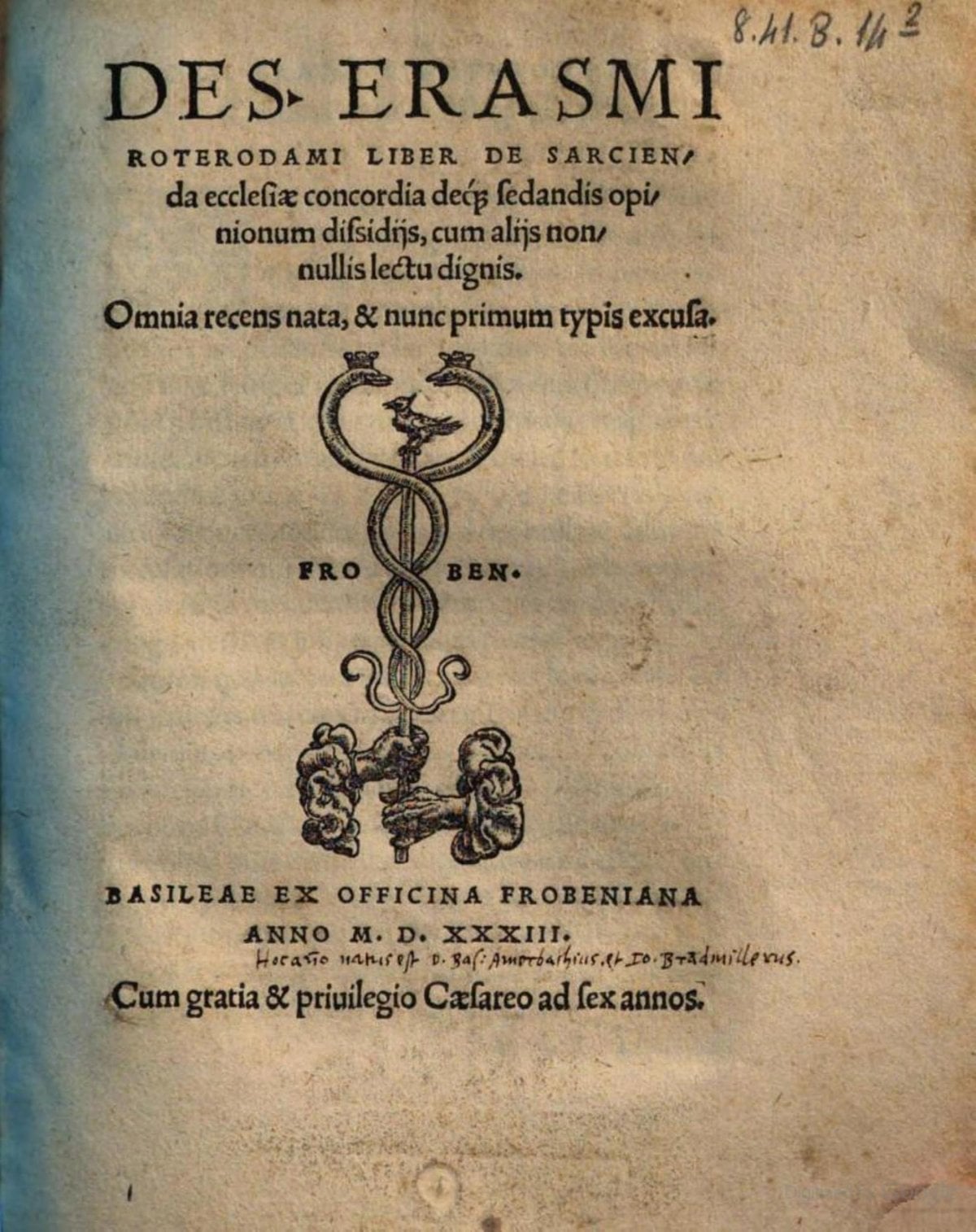 On Restoring the Concord of the Church