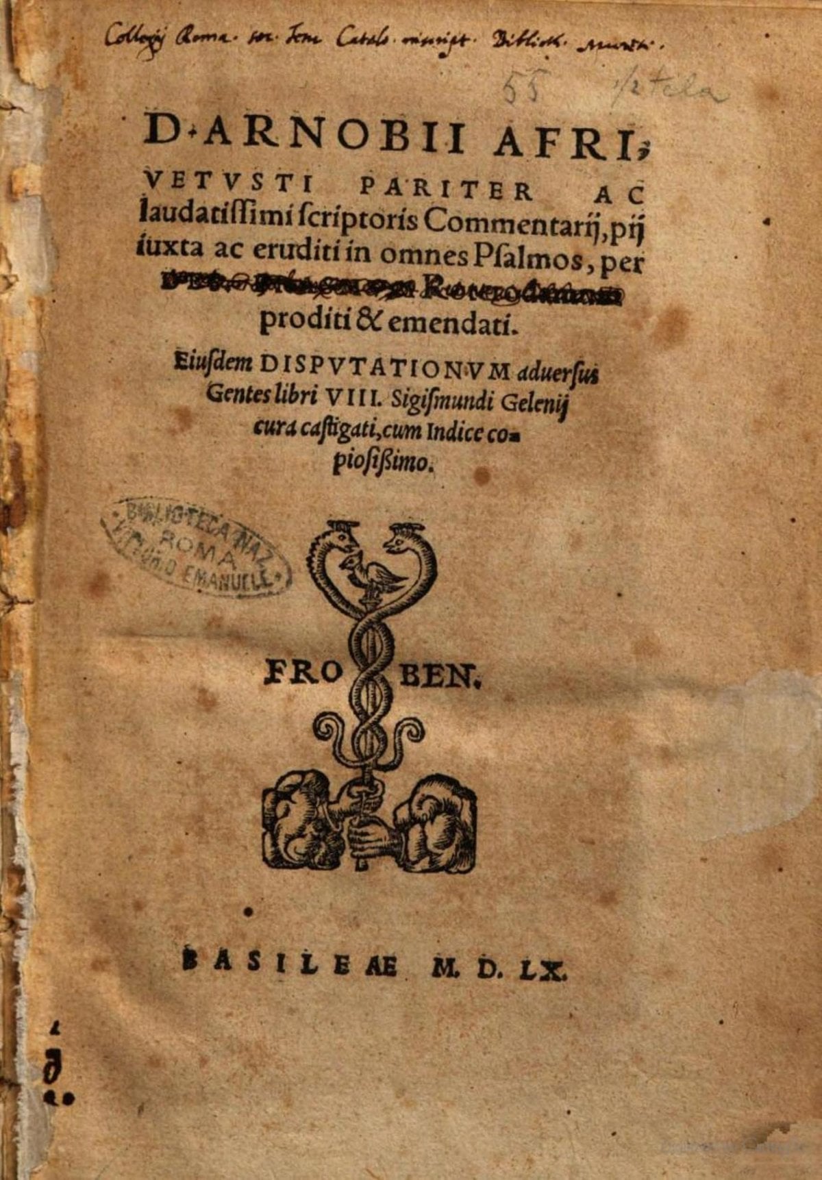 Disputations Against the Pagans